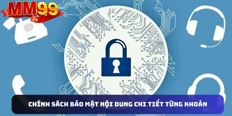 Nội dung chi tiết được cập nhật trong chính sách bảo mật